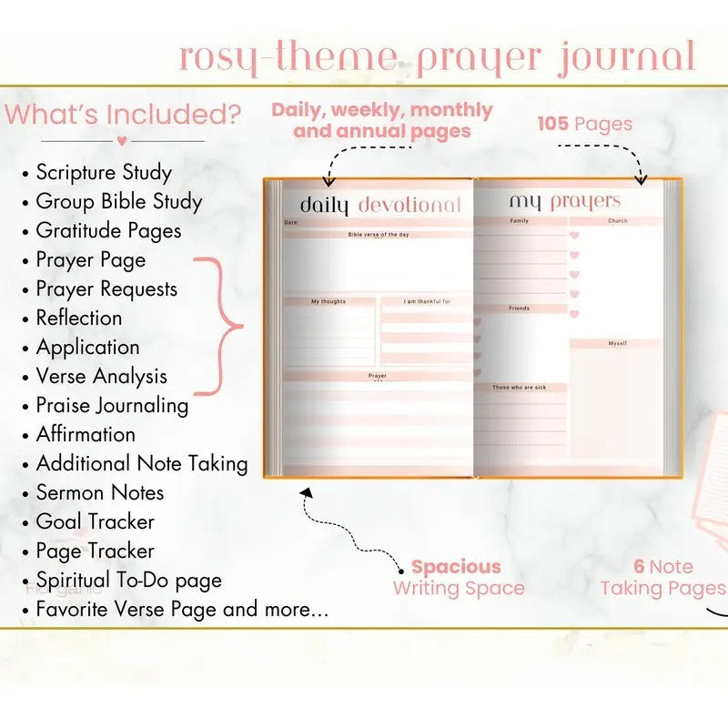 Faith & Grace Prayer Journal